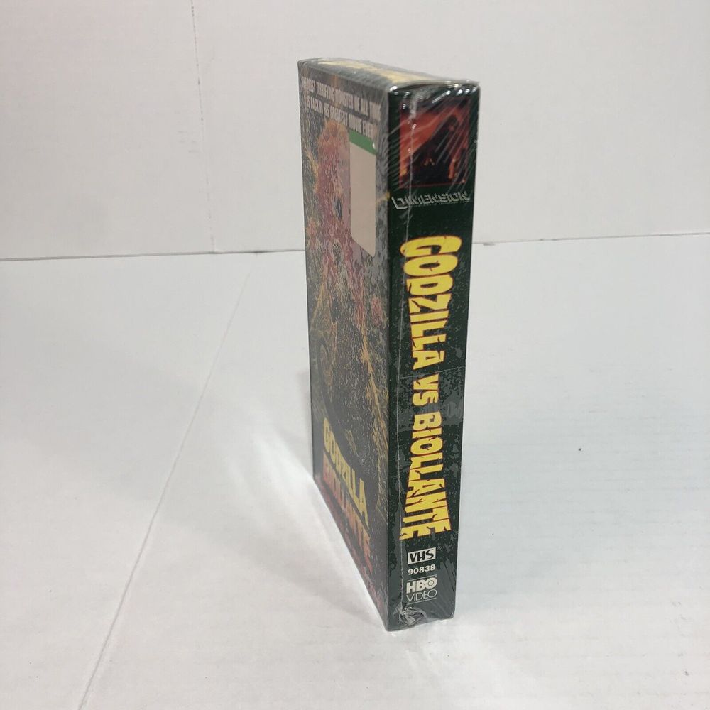 Godzilla Vs. Biollante (VHS, 1989) Factory Sealed HBO Video First Print - Picture 2 of 7